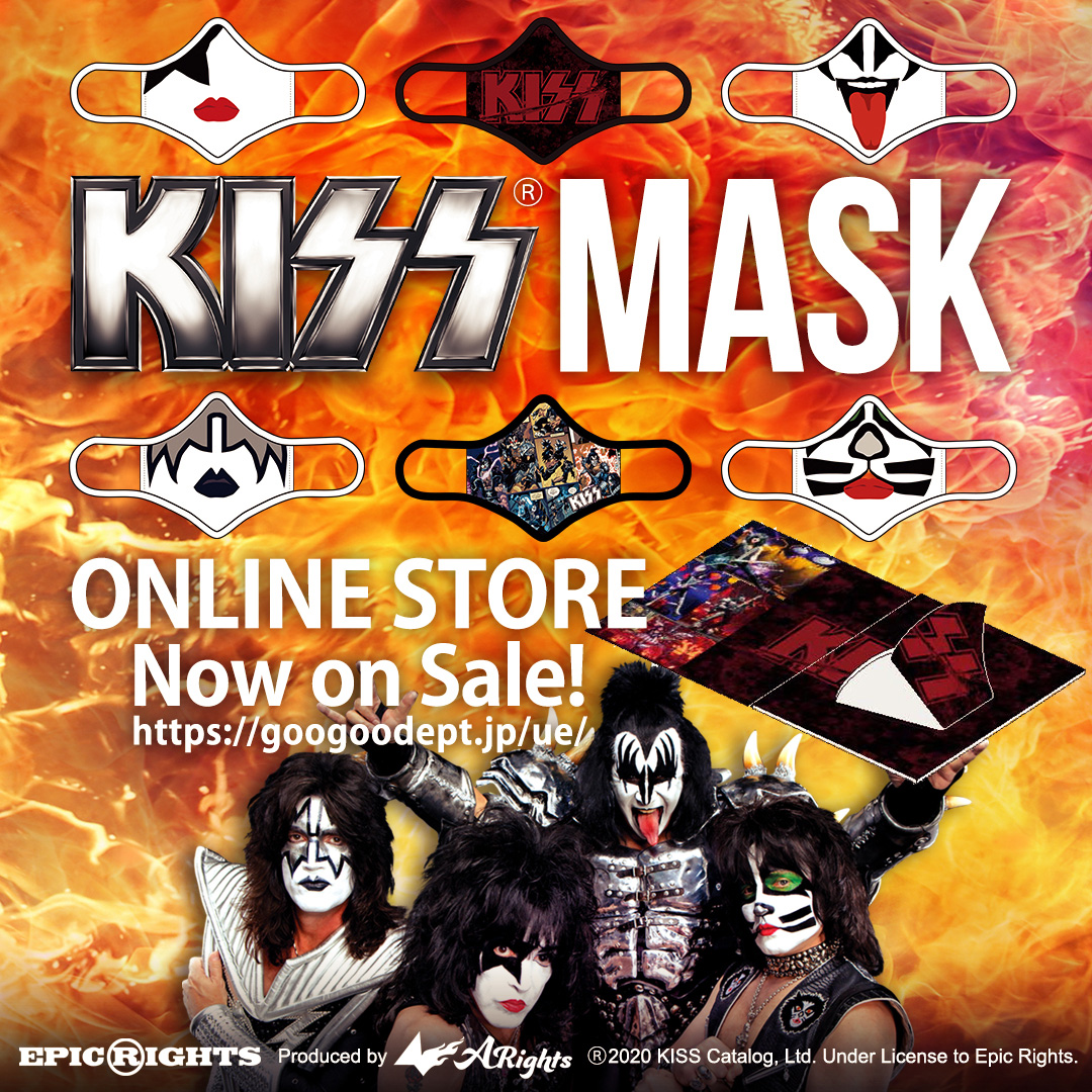 KISS コラボレーションマスク