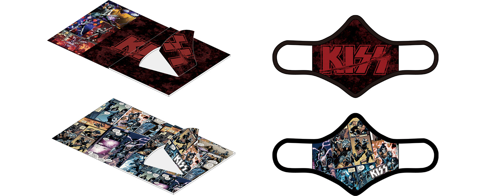 KISS MASK - Book type package